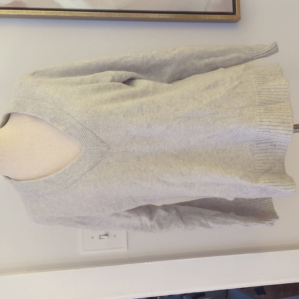 Women's Grey Madewell sweater, Size Small